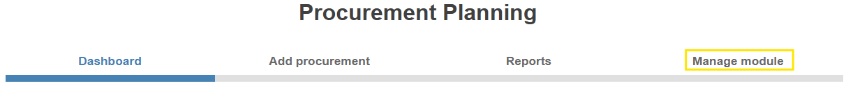 Procurement Plan Manage Module.png